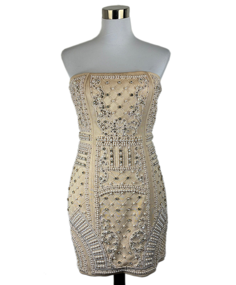 neutral evening dress Chic and Holland HF110349