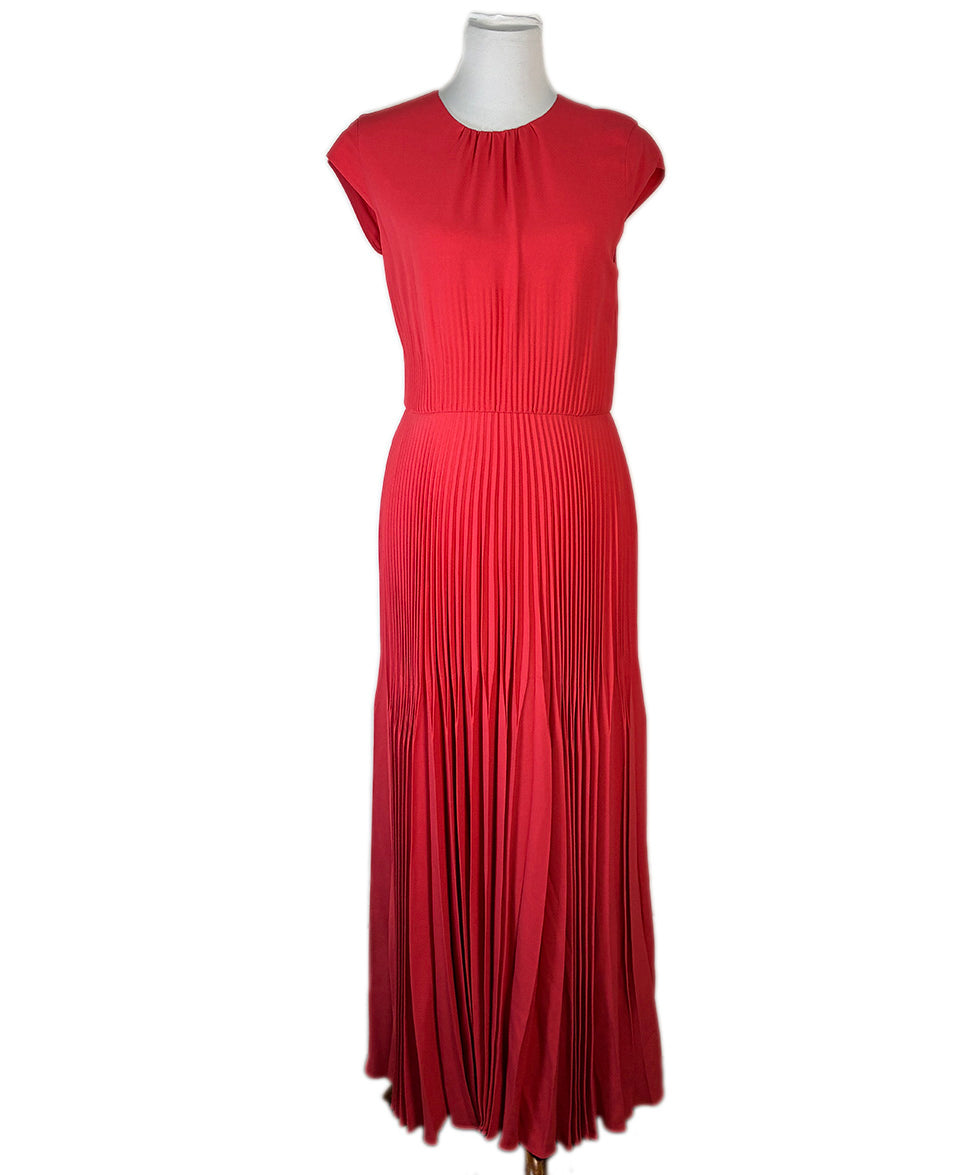 Jason Wu Pink Pleated Viscose Silk Dress sz 6 Jason Wu Pink Pleated Viscose Silk Dress sz 6