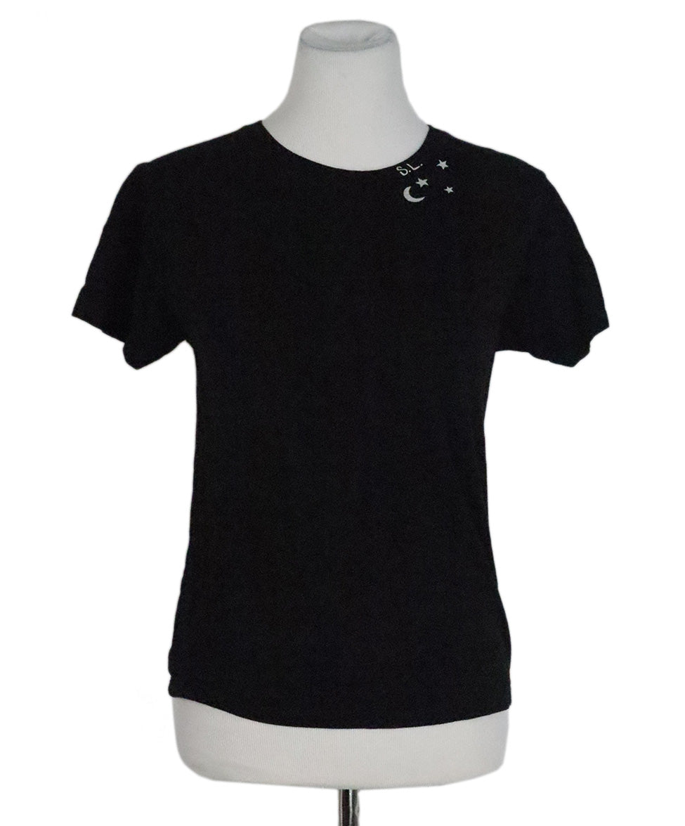 Saint laurent shop black tee