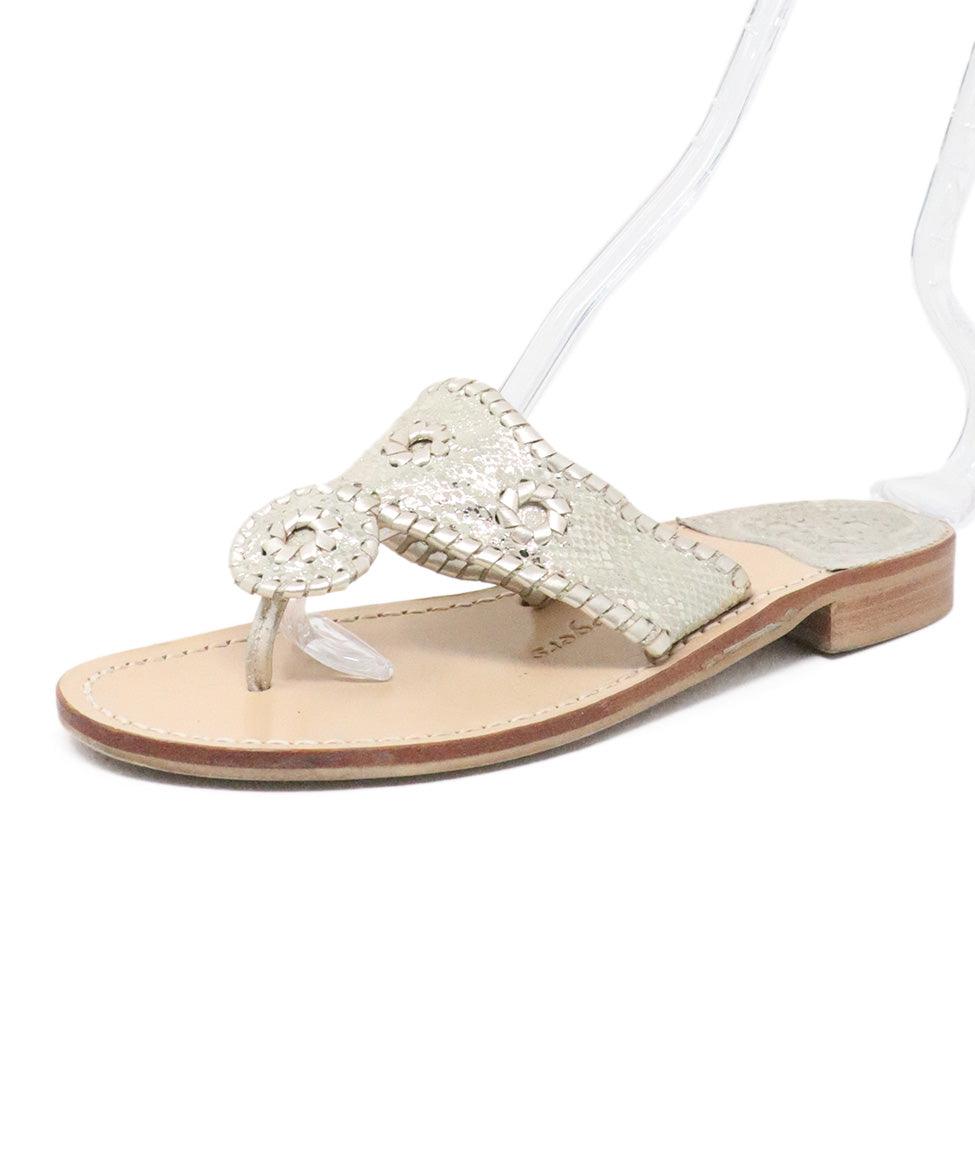 Jack rogers silver online sandals