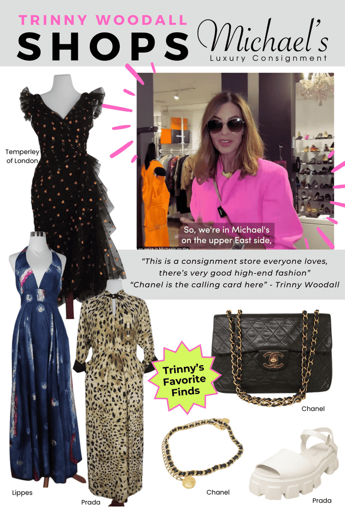 Trinny Woodall Shops at Michael's Luxury Consignment