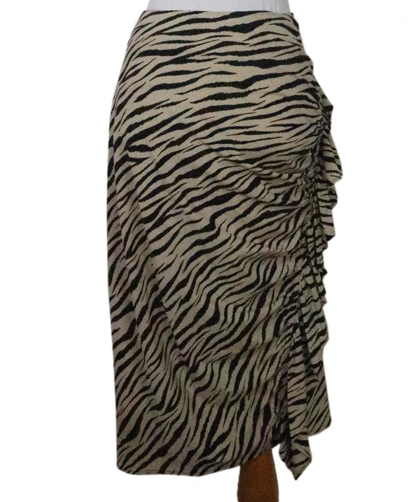 A.L.C. Zebra Print Skirt 