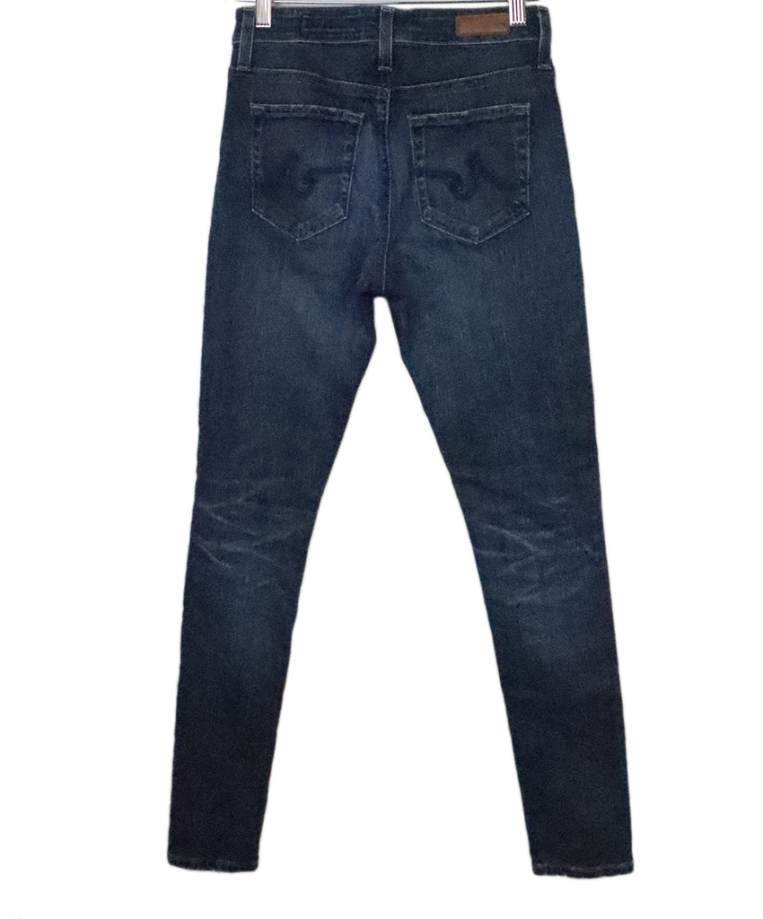 Ag Blue Denim Pants 1