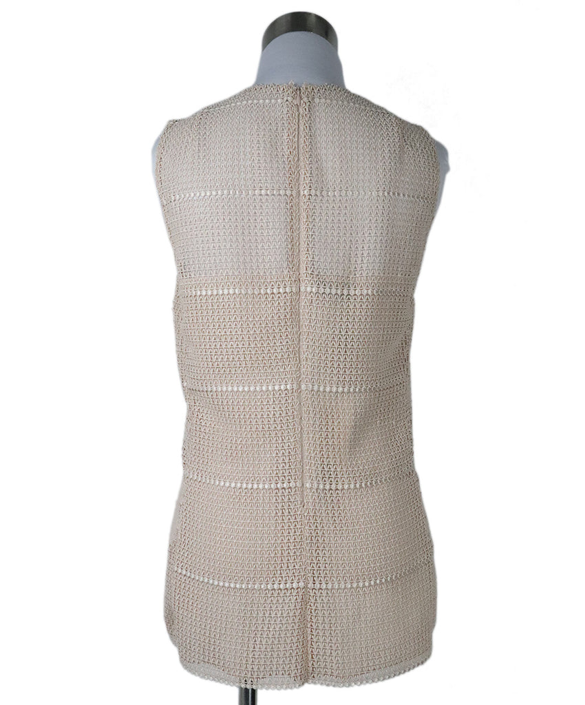 Akris Beige Woven Top 2