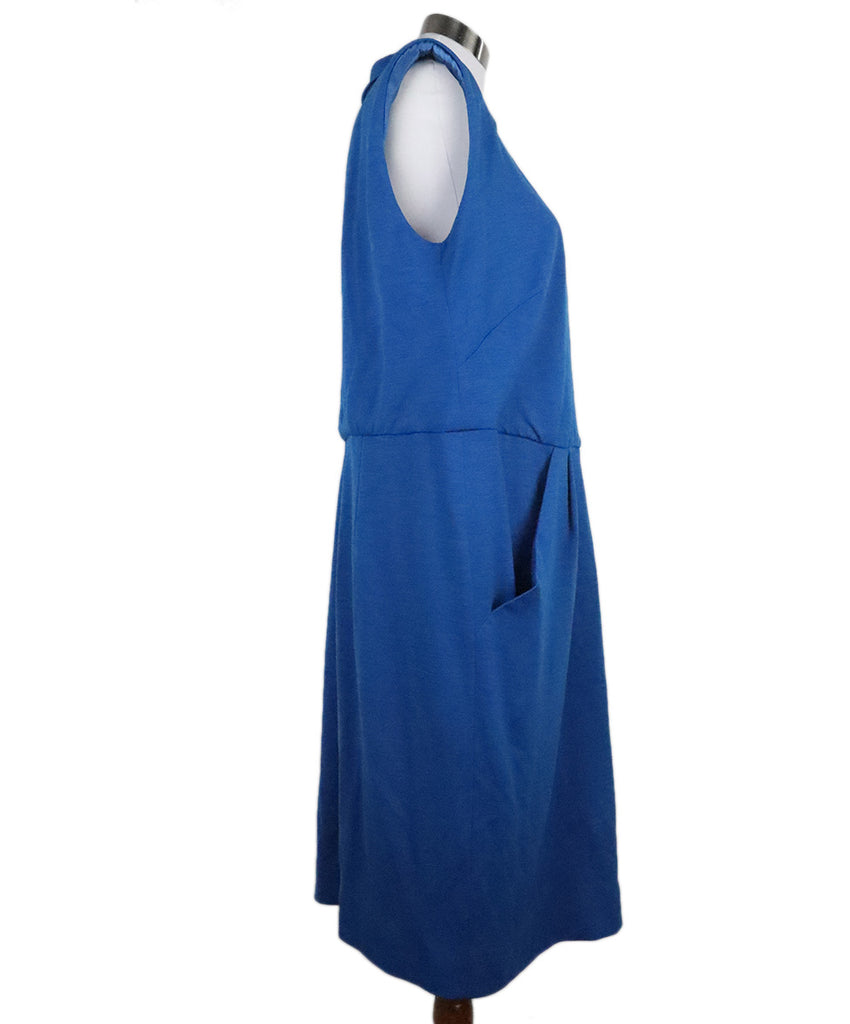 Akris Blue Wool Dress 1