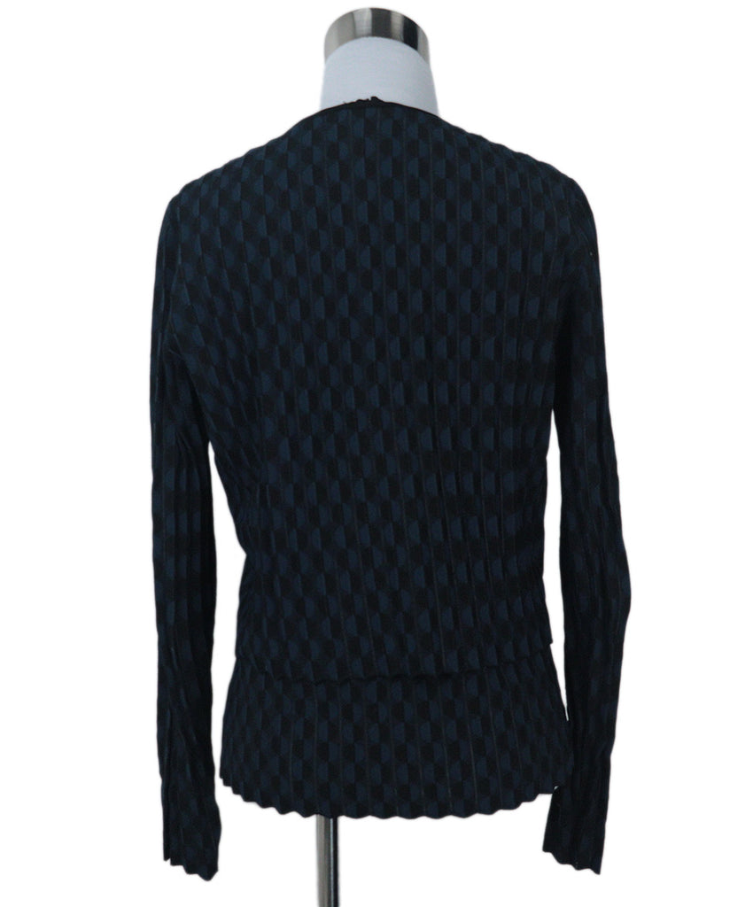 Akris Punto Blue & Black Sweater Set 3