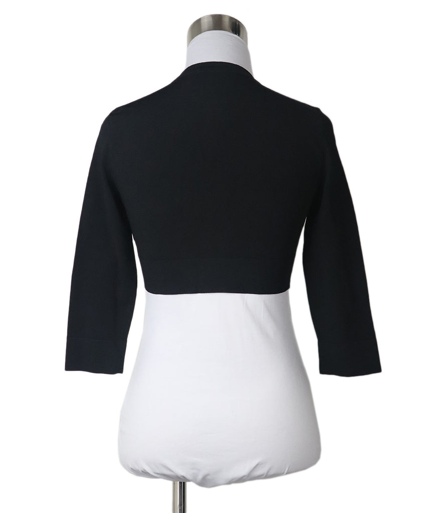 Alaia Black Cropped Cardigan 2