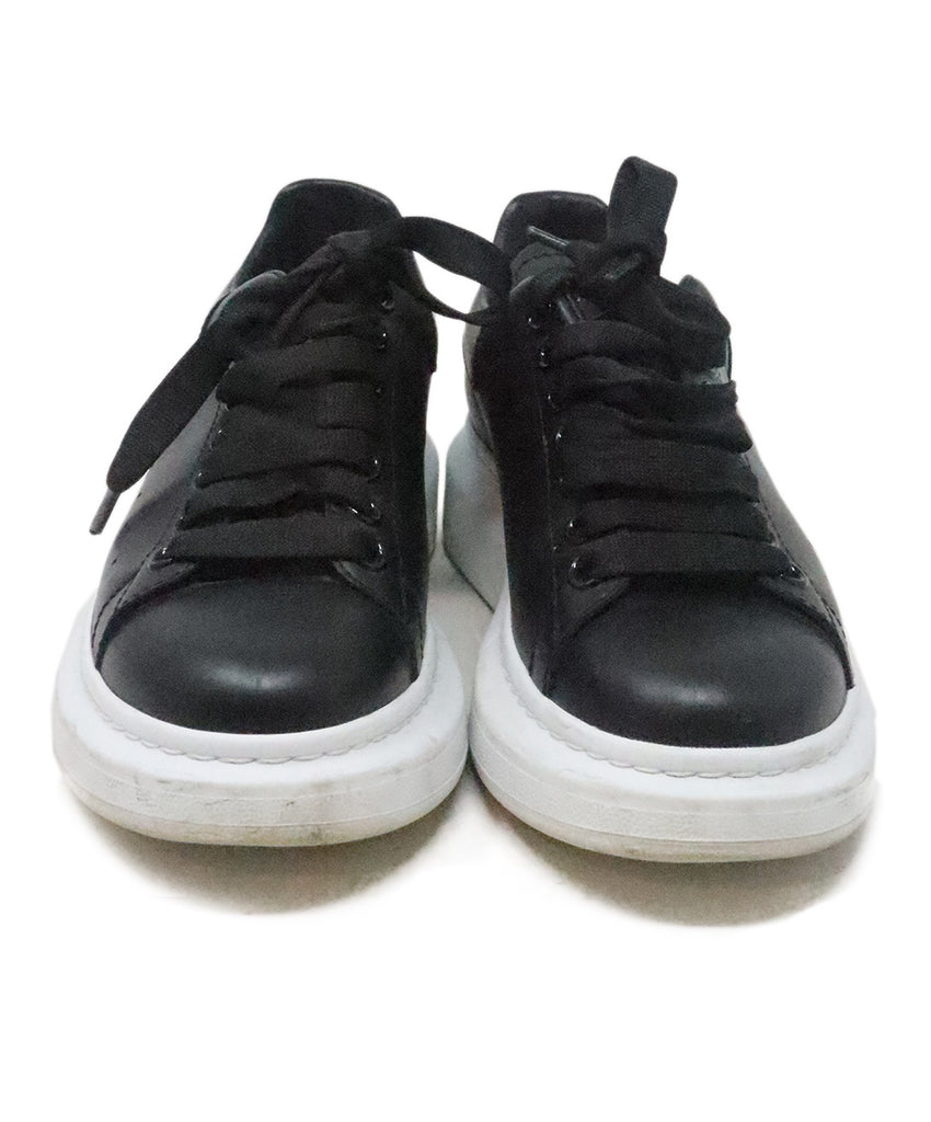 Alexander McQueen Black Leather Sneakers 3