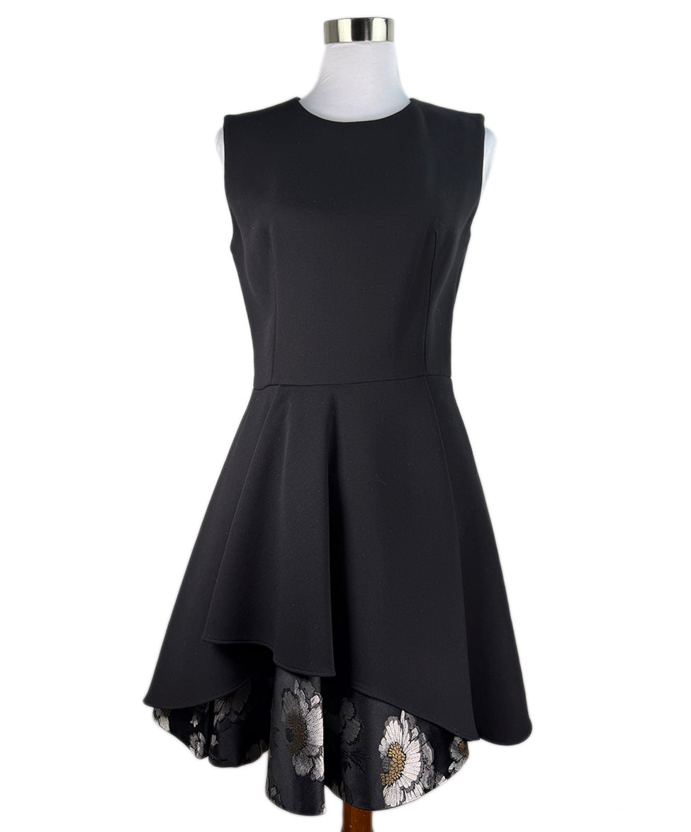 alexander mcqueen casual dresses McQueen Silk Floral Print Dress - Multicoloured - Women