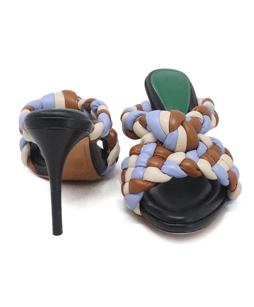 Alexandre Birman Brown & Periwinkle Sandals 2