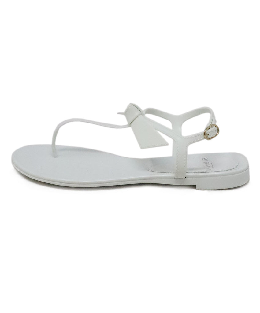 Alexandre Birman White Rubber Sandals 1