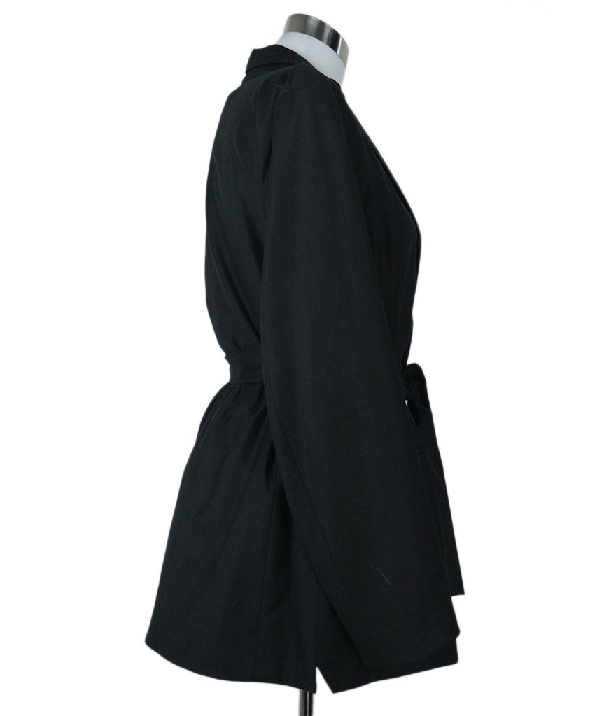 Alter Black Wool & Silk Blazer 1