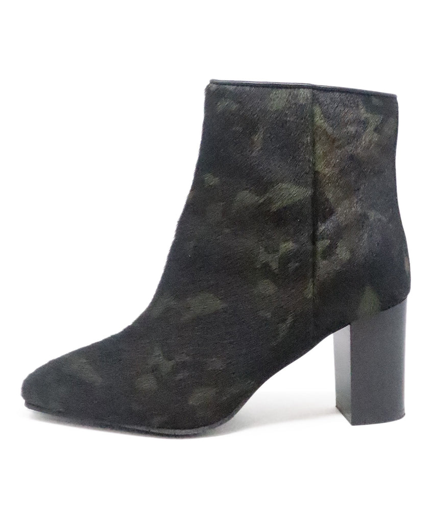 Aquatalia Green Camouflage Fur Booties 1