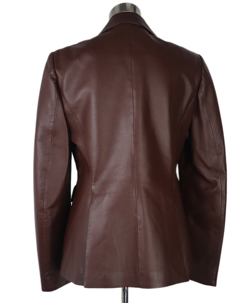 Altuzarra Brown Leather Jacket 2