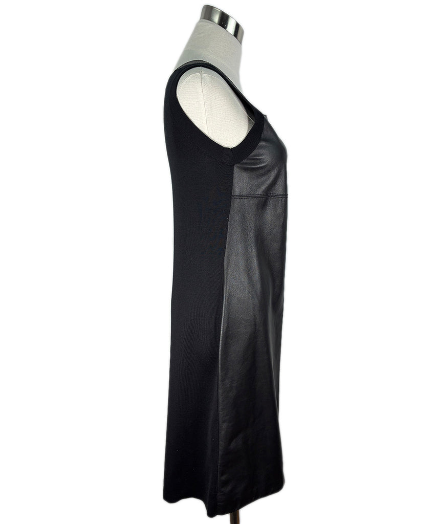 arabella knit dress Rani Black Leather szS l Michael's Luxury Consignment – Michael's Consignment NYC Crochet dress