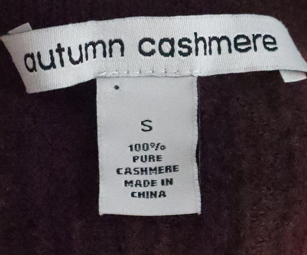 Autumn Burgundy Cashmere Sweater 3