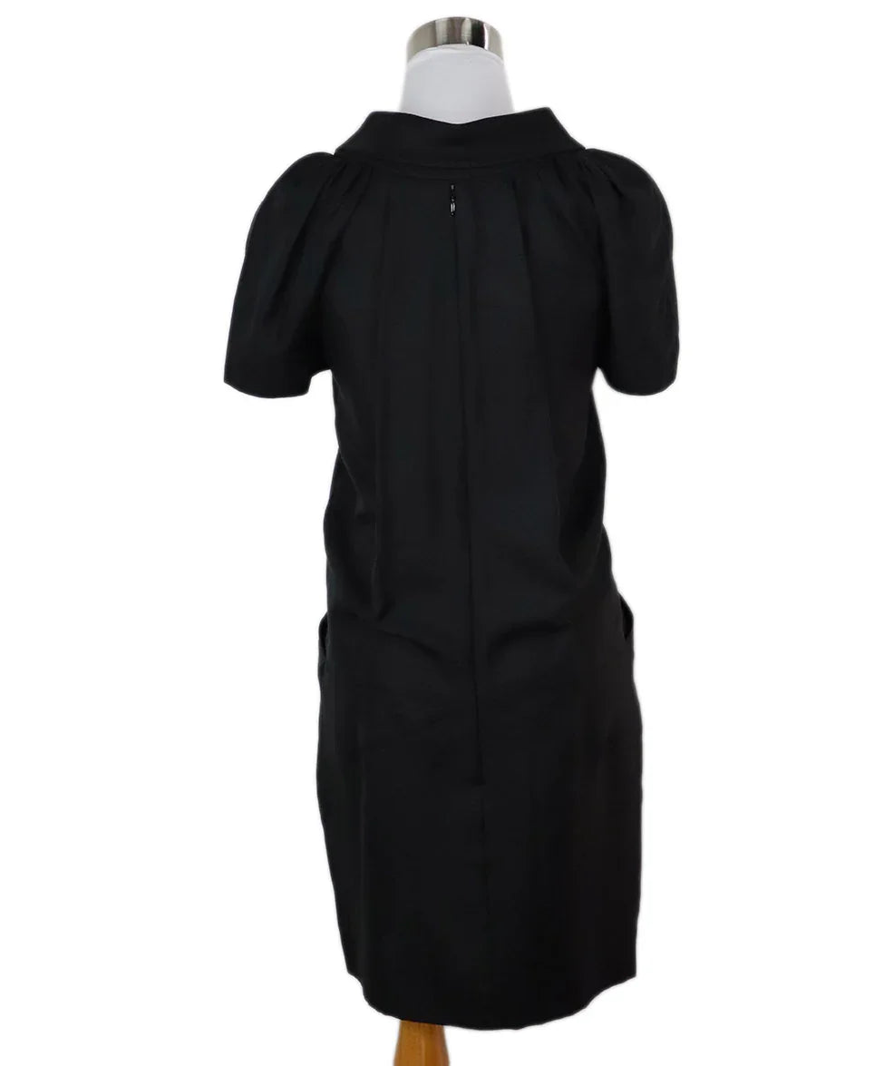 Balenciaga Black Silk Dress sz 4 l Michael's Luxury Consignment Michael's Consignment NYC Balenciaga Black Silk Dress sz 4 l Michael's Luxury Consignment Michael's Consignment NYC