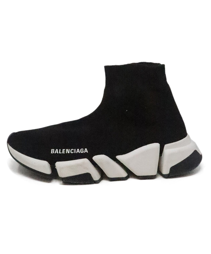 Balenciaga Black Spandex Sneakers 1