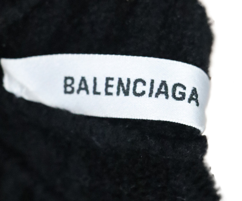 Balenciaga Black Cableknit Viscose Polyamide Sweater 3