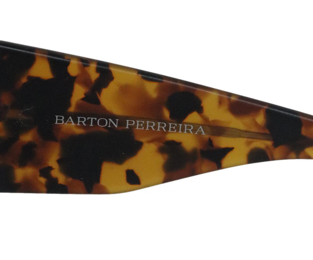 Barton Perreira Black & Tortoise Shell Sunglasses 6