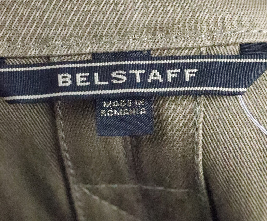 Belstaff Olive Green Cotton Jacket 3