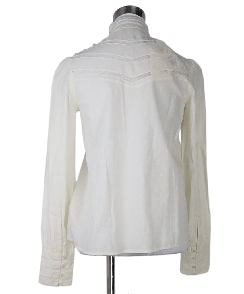 Bonpoint Ivory Cotton Blouse 2