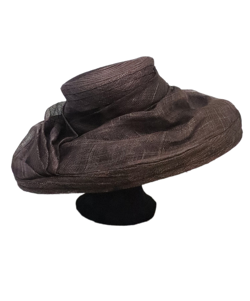 Brown Raffia Hat 2