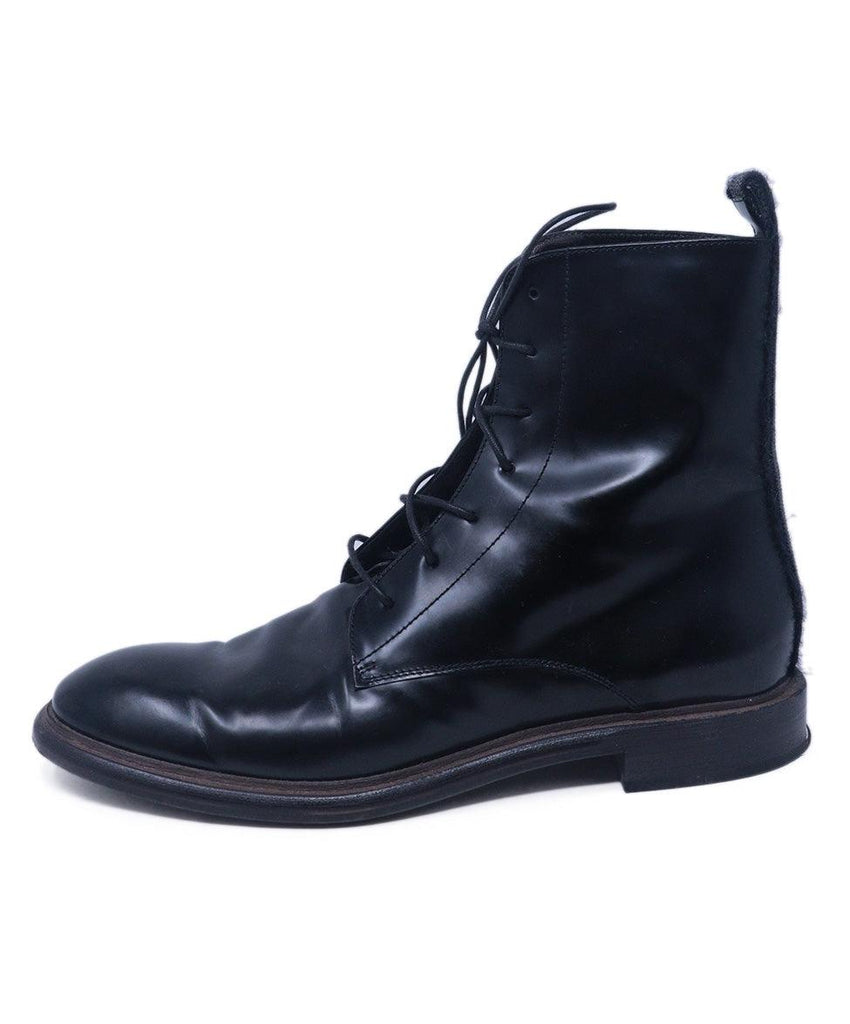 Brunello Cucinelli Black Leather Boots 1