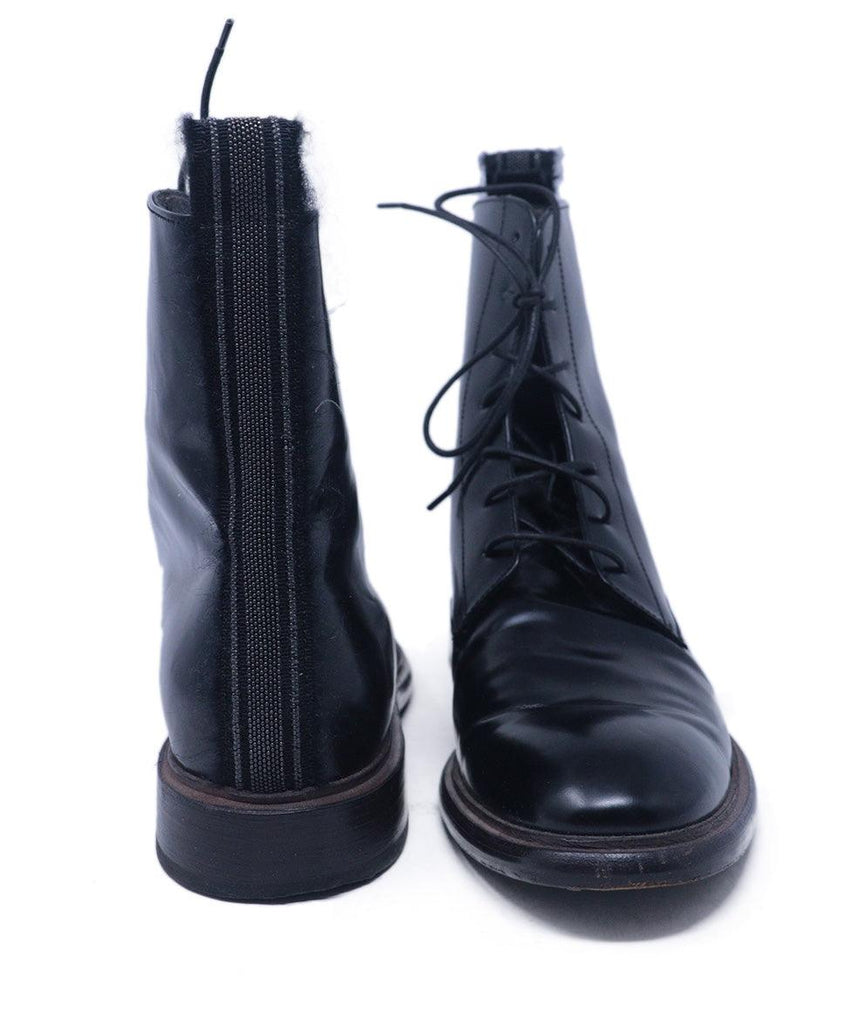 Brunello Cucinelli Black Leather Boots 2