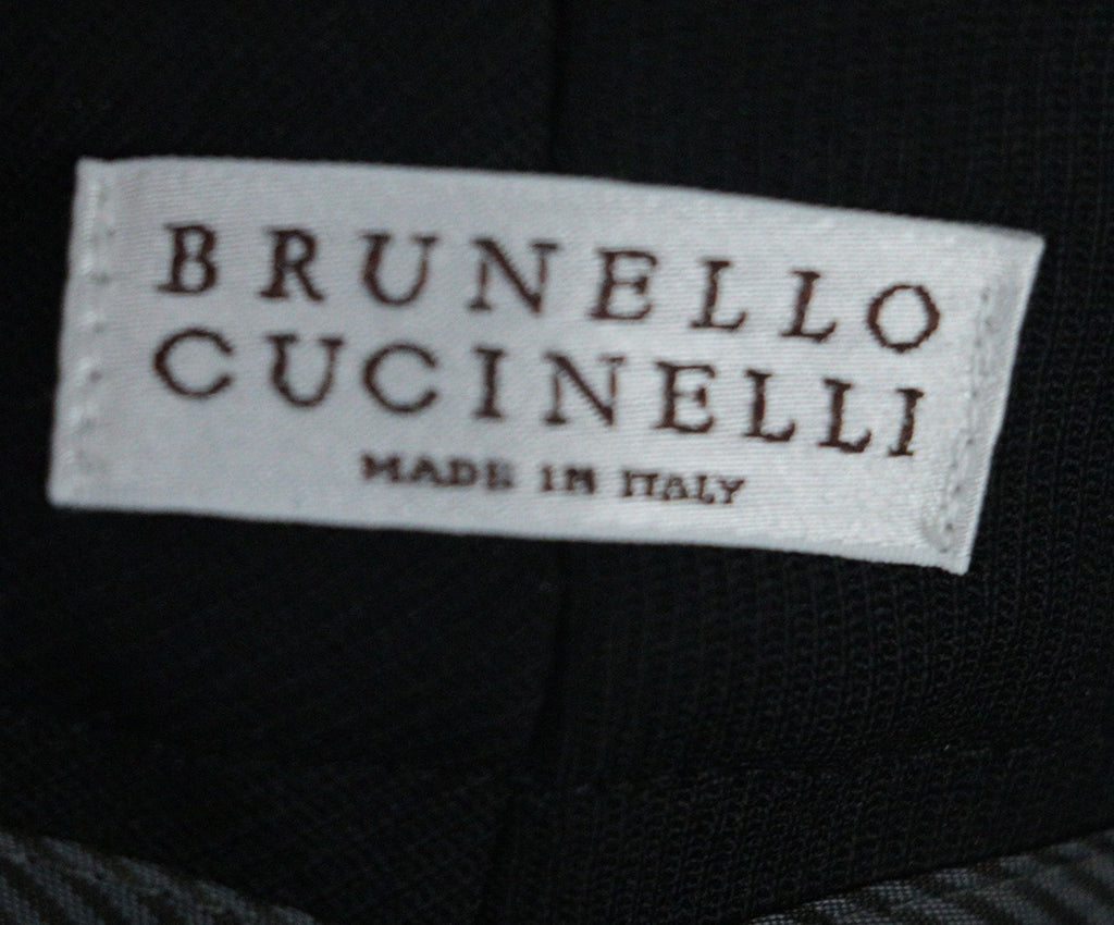 Brunello Cucinelli Black Wool Pants 2