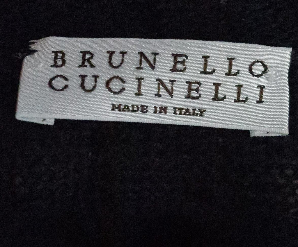 Brunello Cucinelli Navy Sequin Sweater 3