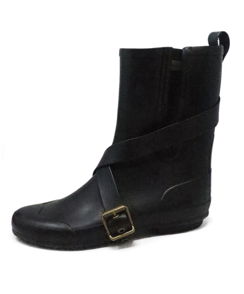 Burberry Black Rubber Boots 1