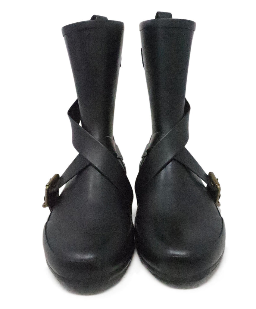 Burberry Black Rubber Boots 3