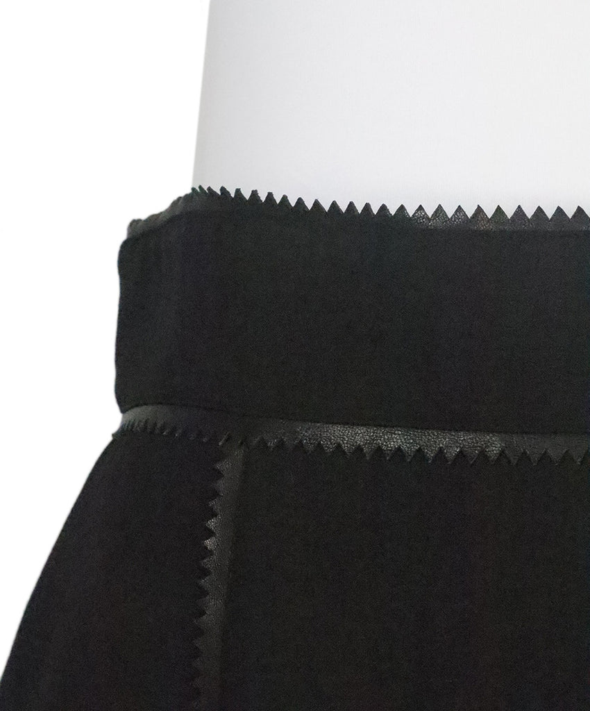 Burberry Black Wool Skirt 5