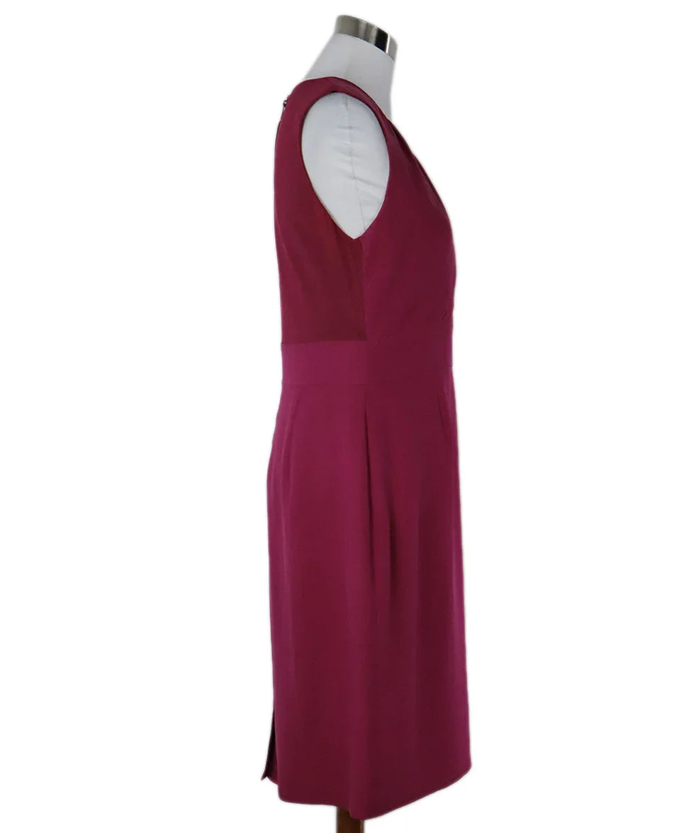 burberry dress red One-Shoulder Knee-Length Dress