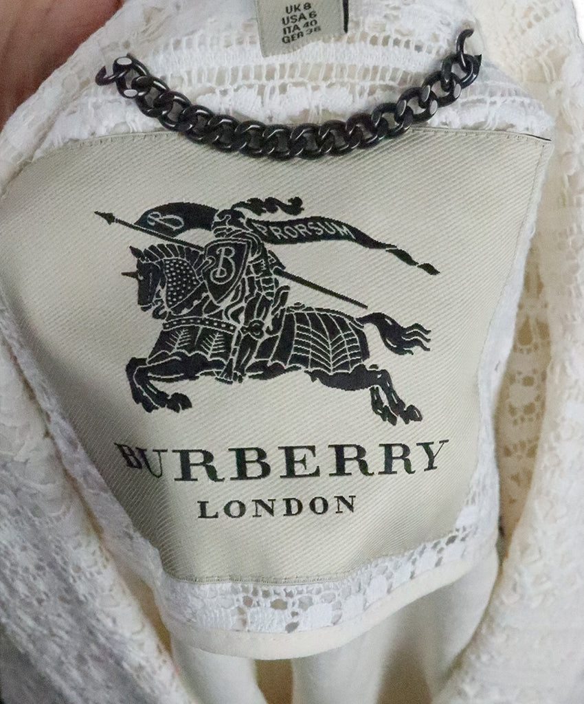 Burberry Ivory Lace Coat 3