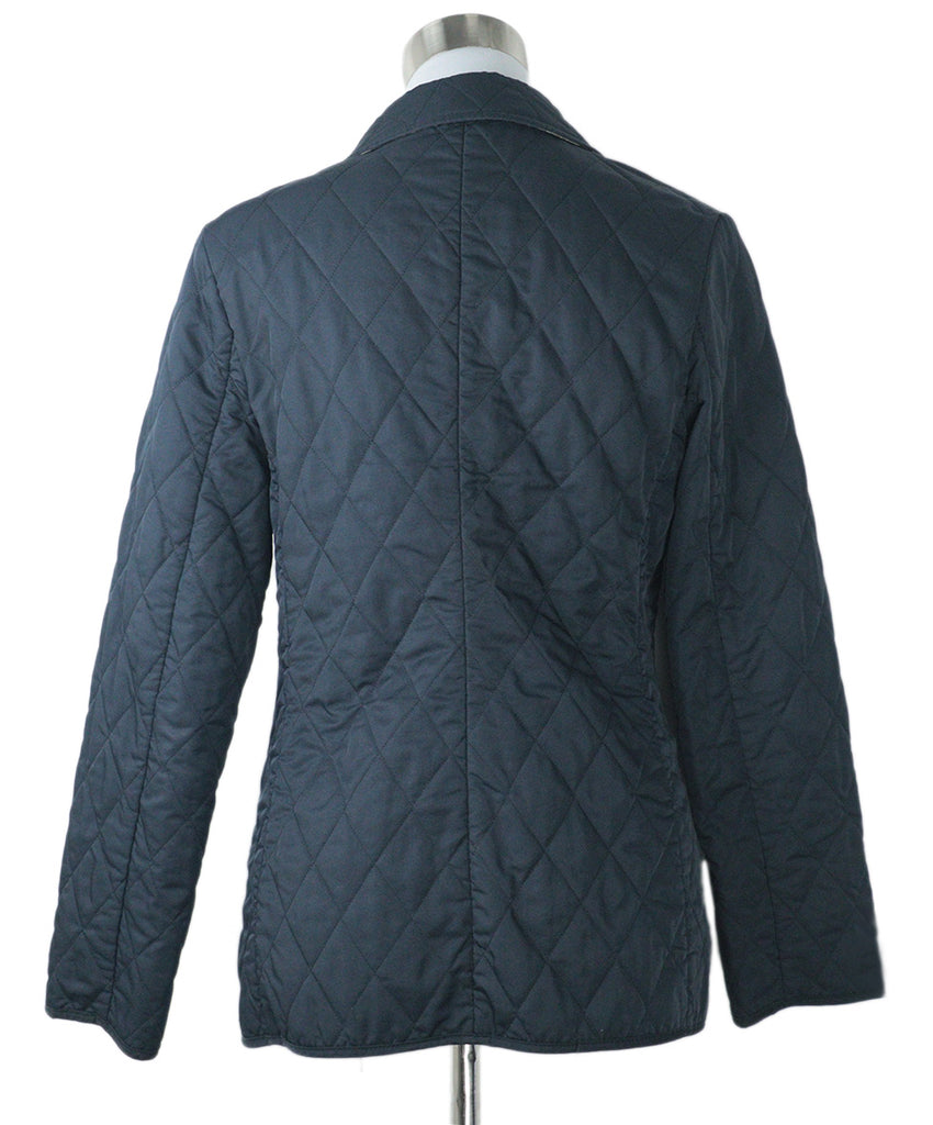 Burberry Navy Quilted Jacket 2