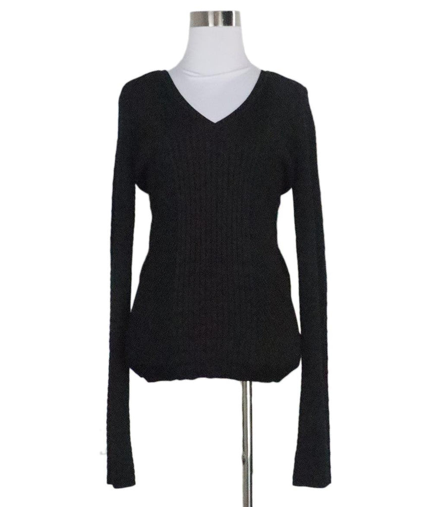 Calvin Klein Black Silk Sweater 