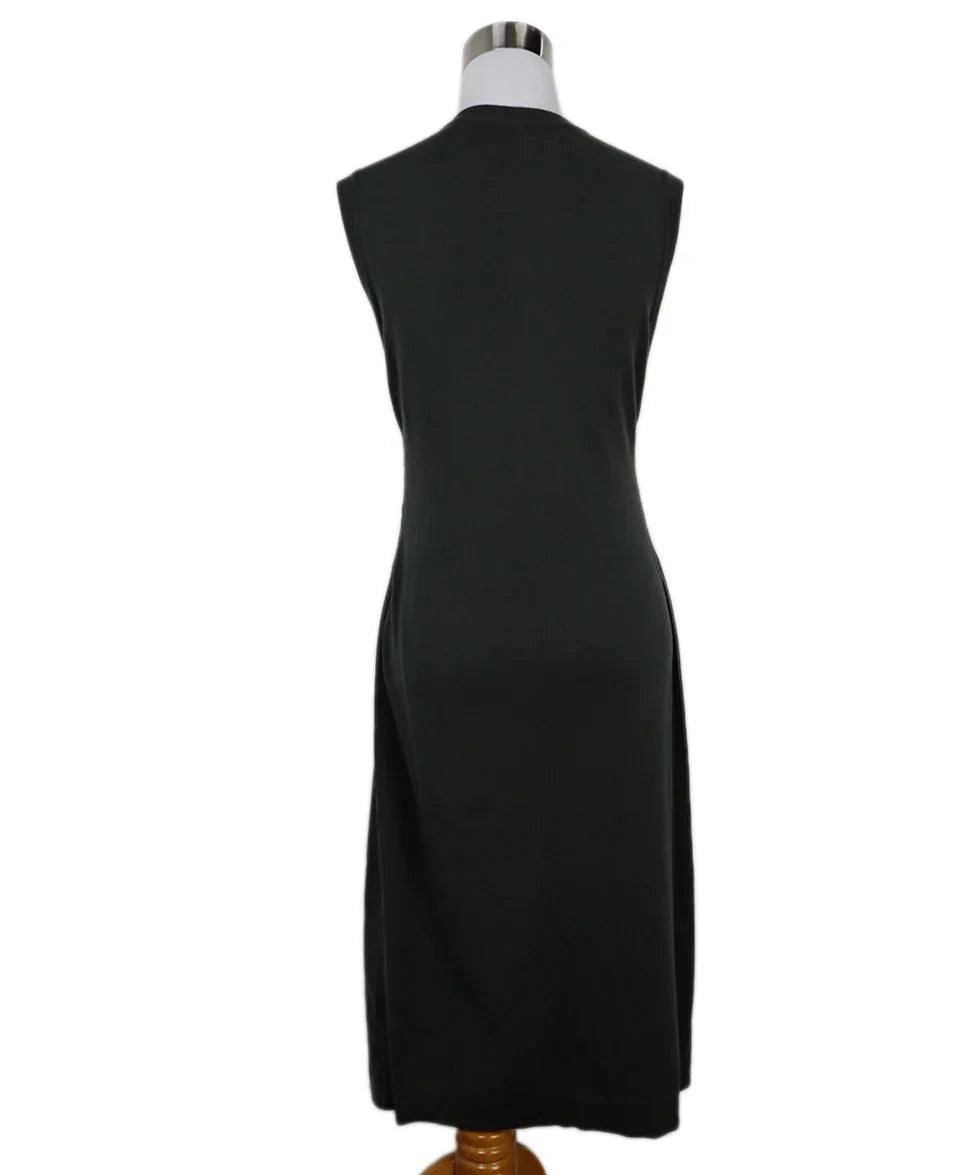 Calvin Klein Green Cashmere & Leather Dress sz 6 l Michael's Luxury Consignment – Michael's Consignment NYC Calvin Klein Green Cashmere & Leather Dress sz 6 l Michael's Luxury Consignment – Michael's Consignment NYC