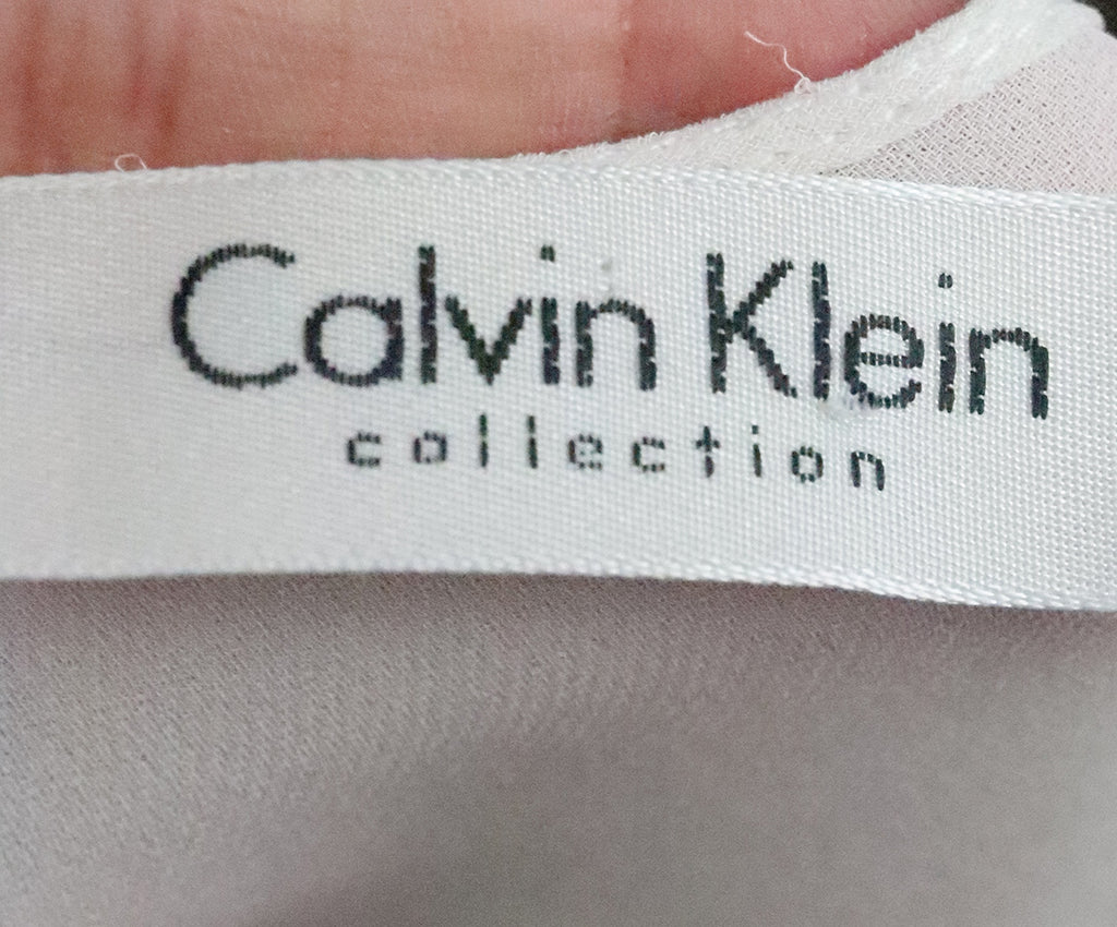 Calvin Klein Ivory Long Dress 3