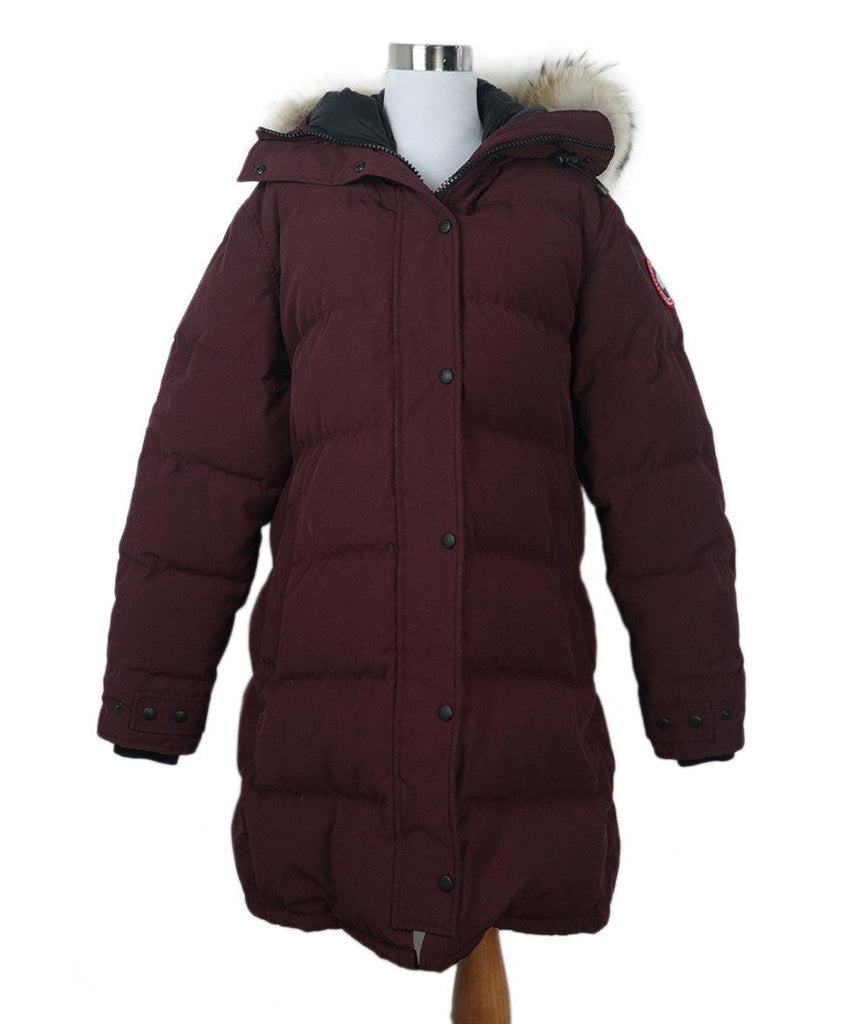 Canada Goose Burgundy Coat 