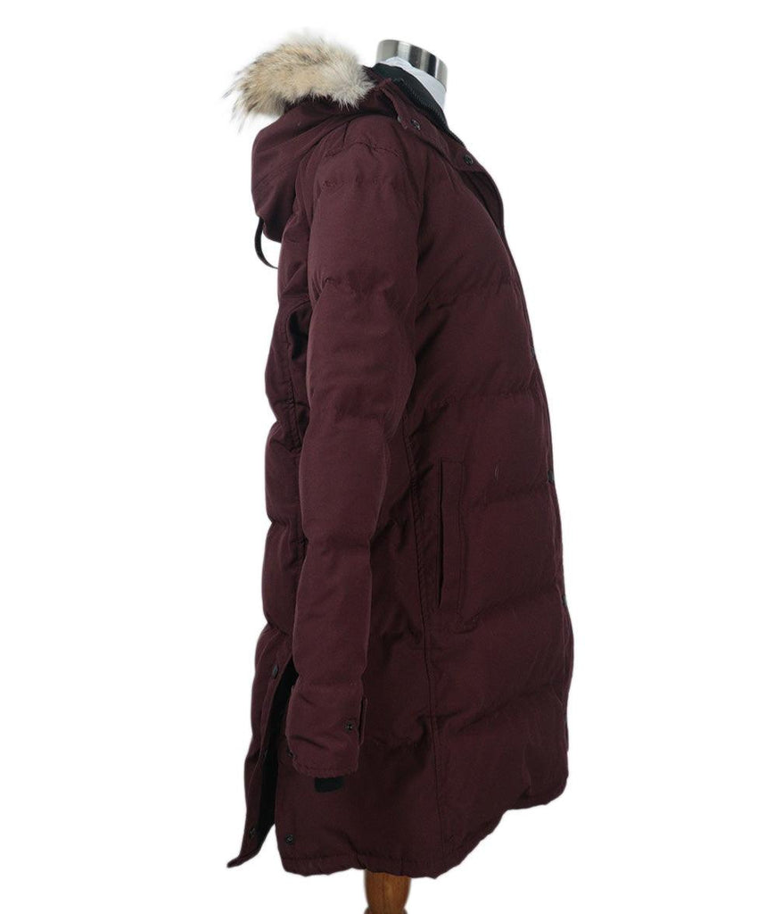 Canada Goose Burgundy Coat 1