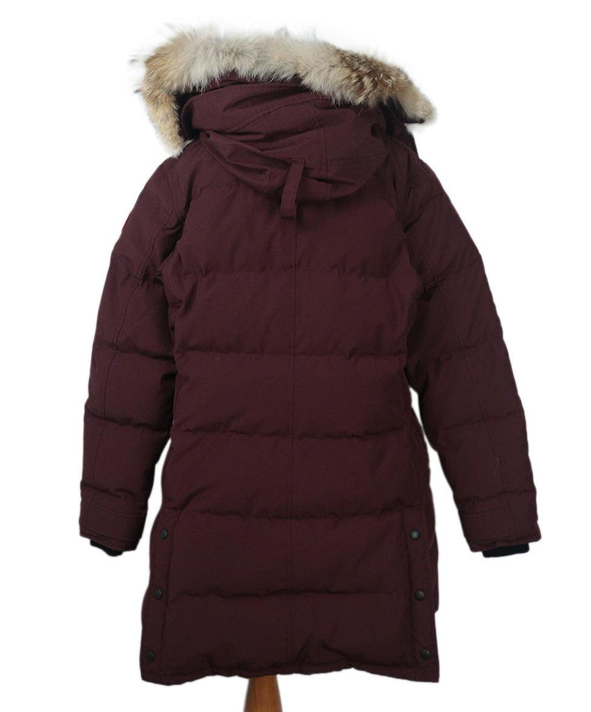 Canada Goose Burgundy Coat 2