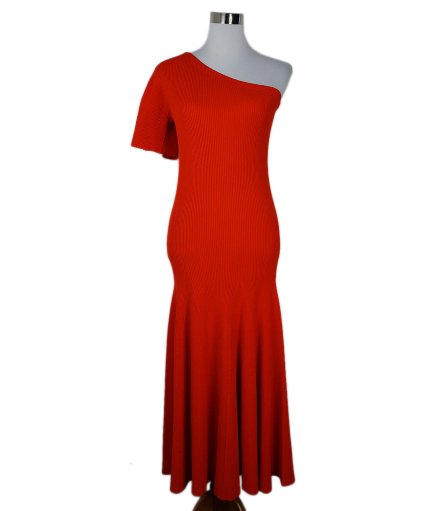 Carolina Herrera Blood Orange Dress 