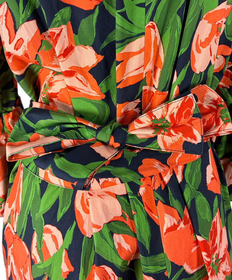 carolina herrera orange dress Carolina Herrera Gathered Cotton-Blend Cocktail Dress In Orange - 30% Off