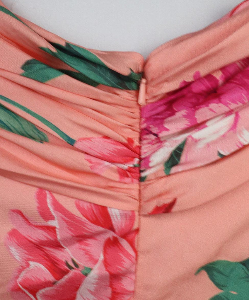 Carolina Herrera Pink Silk Dress 6