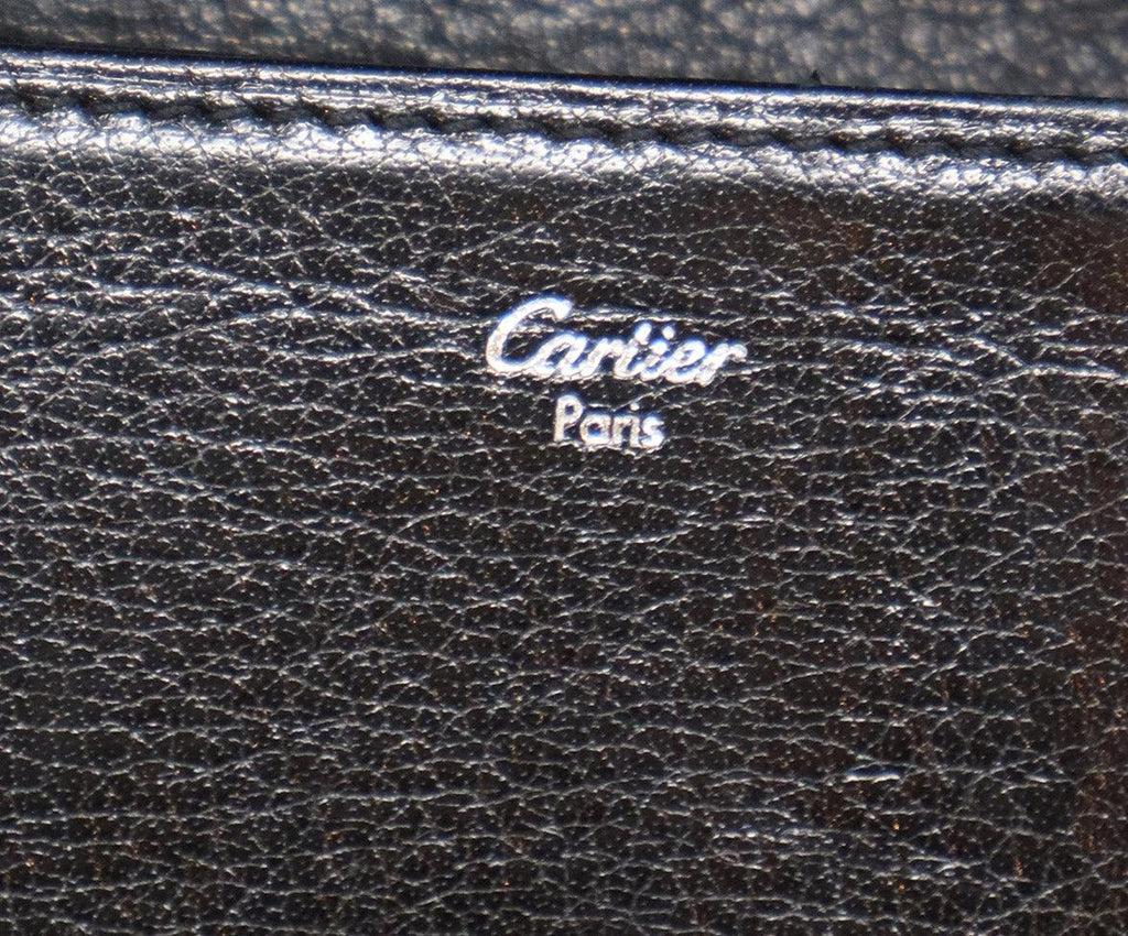 Cartier Black Leather Wallet 7