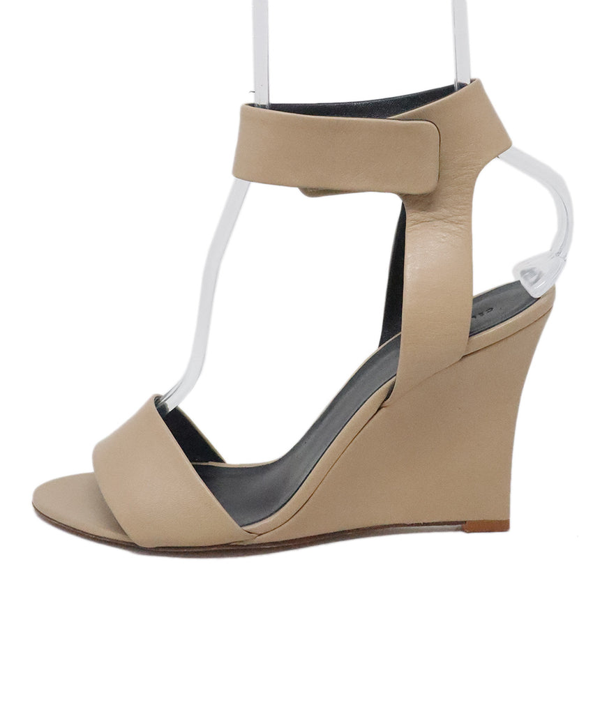 Celine Neutral Leather Sandals 1