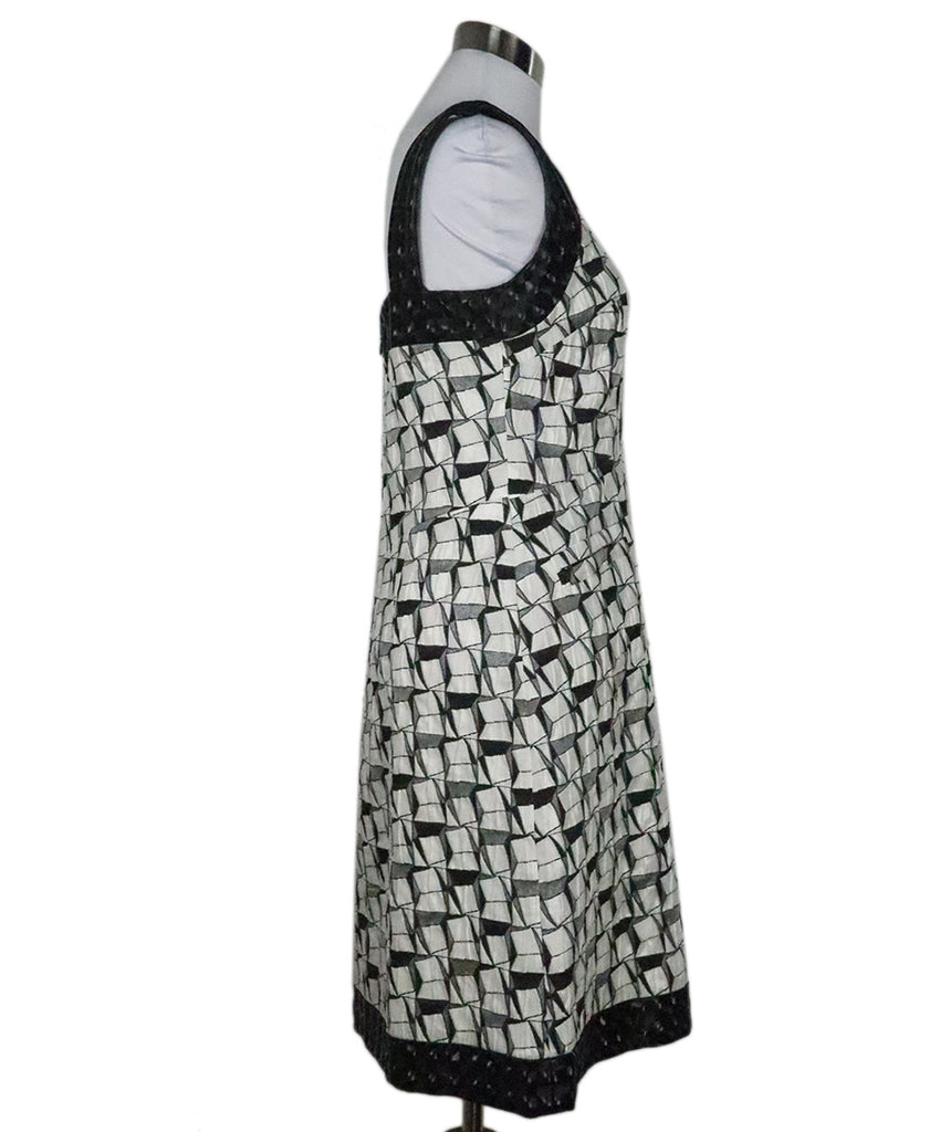 Chanel B&W Print Dress 1