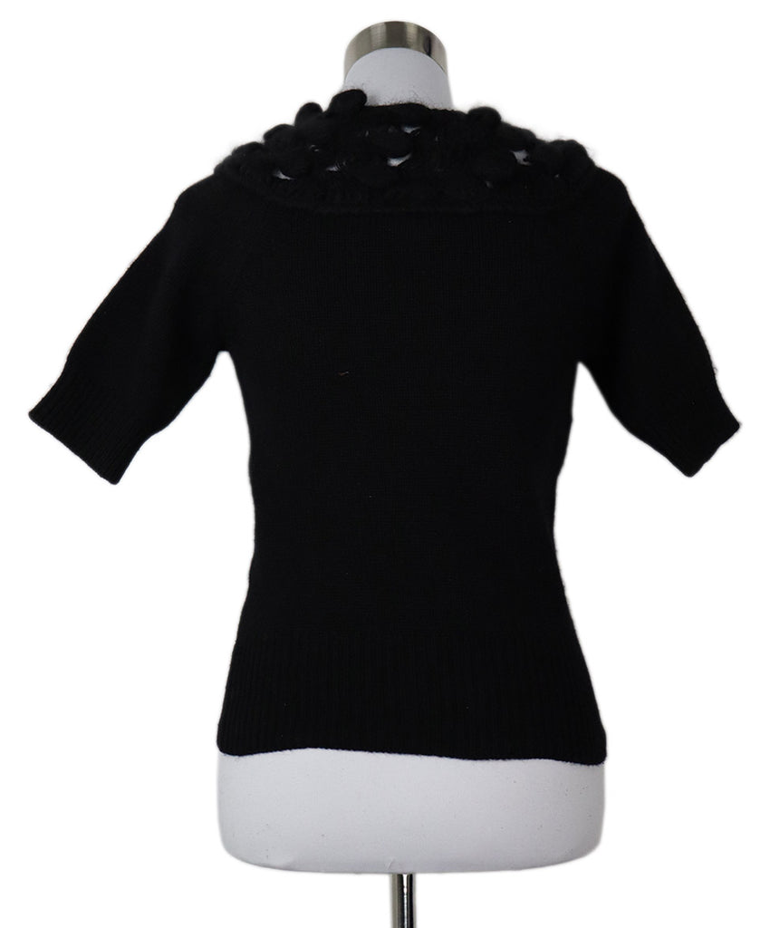 Chanel Black Cashmere Sweater 2